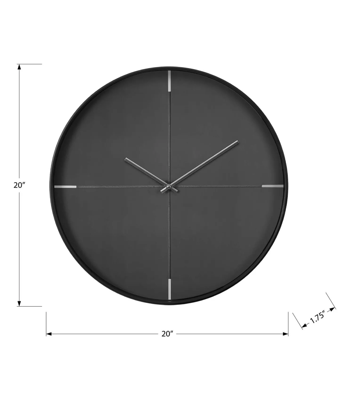 Horloge murale 20"