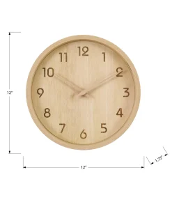 Horloge murale 12