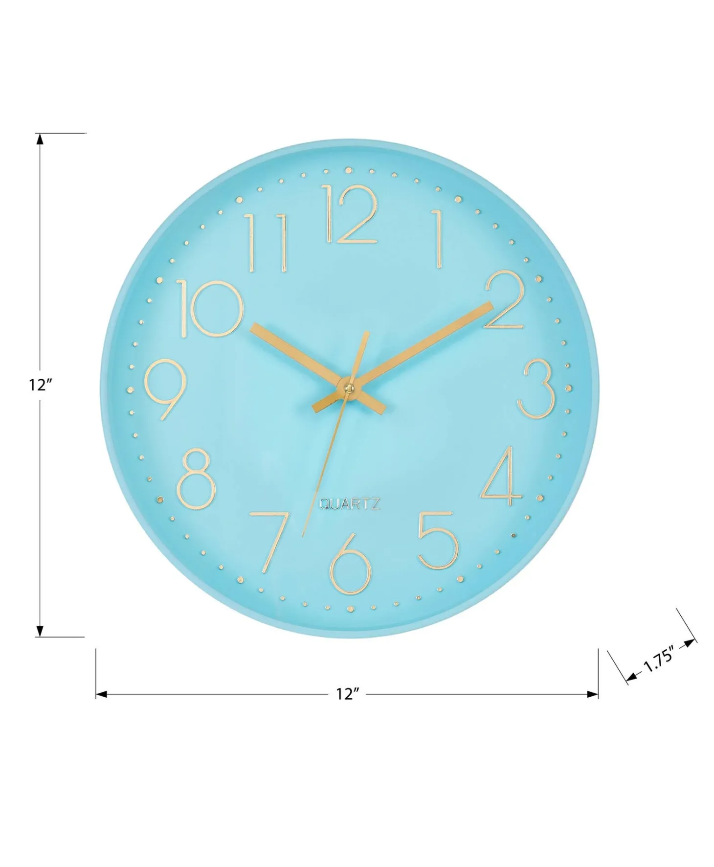 Horloge murale 12"