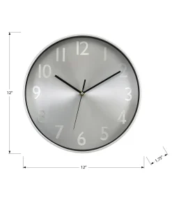 Horloge murale 12