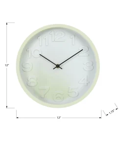 Horloge murale 12