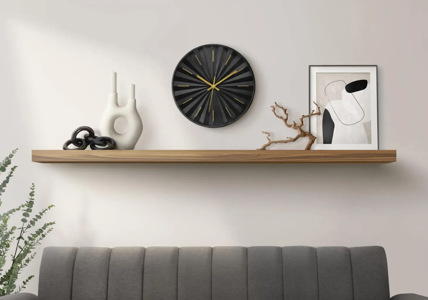 Horloge murale 12"