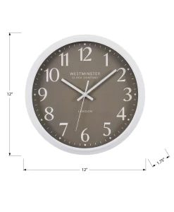 Horloge murale 12