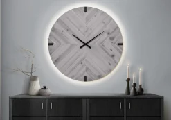 Horloge murale avec lumière del 30"