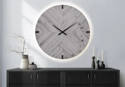 Horloge murale avec lumière del 30