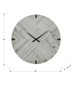 Horloge murale avec lumière del 30