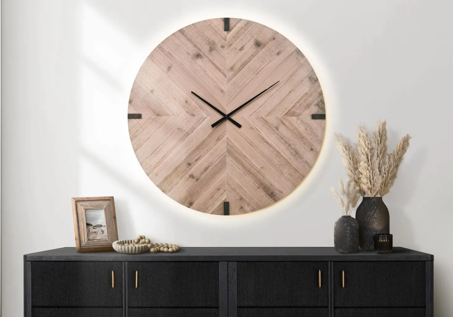 Horloge murale avec lumière del 30"