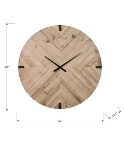 Horloge murale avec lumière del 30
