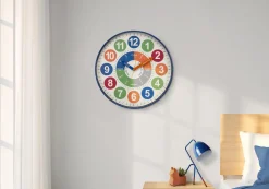 Horloge murale pour enfants 18"