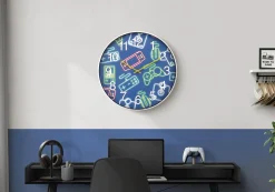 Horloge murale pour enfants 18"