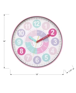 Horloge murale pour enfants 18