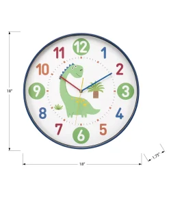 Horloge murale pour enfants 18
