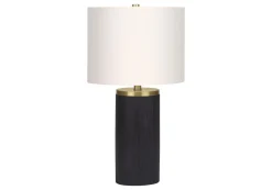 Lampe de table 24"H en béton