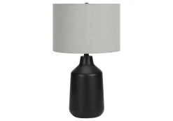 Lampe de table 24"H en béton
