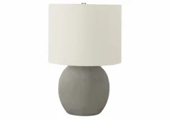 Lampe de table 20"H en béton