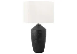 Lampe de table 25"H en béton