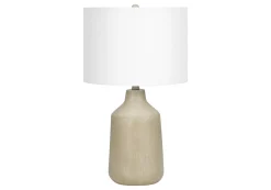 Lampe de table 24"H en béton