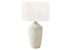 Lampe de table 25"H en béton