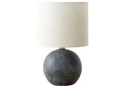 Lampe de table 16"H en béton