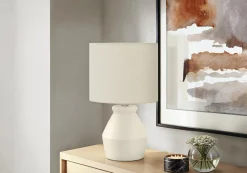 Lampe de table 17"H en céramique