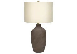 Lampe de table 27"H en céramique