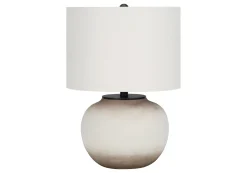 Lampe de table 21"H en céramique