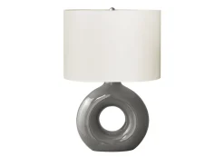 Lampe de table 24"H en céramique