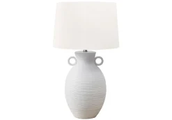 Lampe de table 30"H en céramique