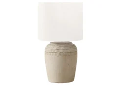 Lampe de table 17"H en céramique