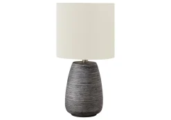 Lampe de table 19"H en céramique