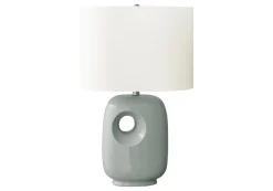 Lampe de table 26"H en céramique