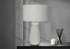 Lampe de table 27"H en céramique