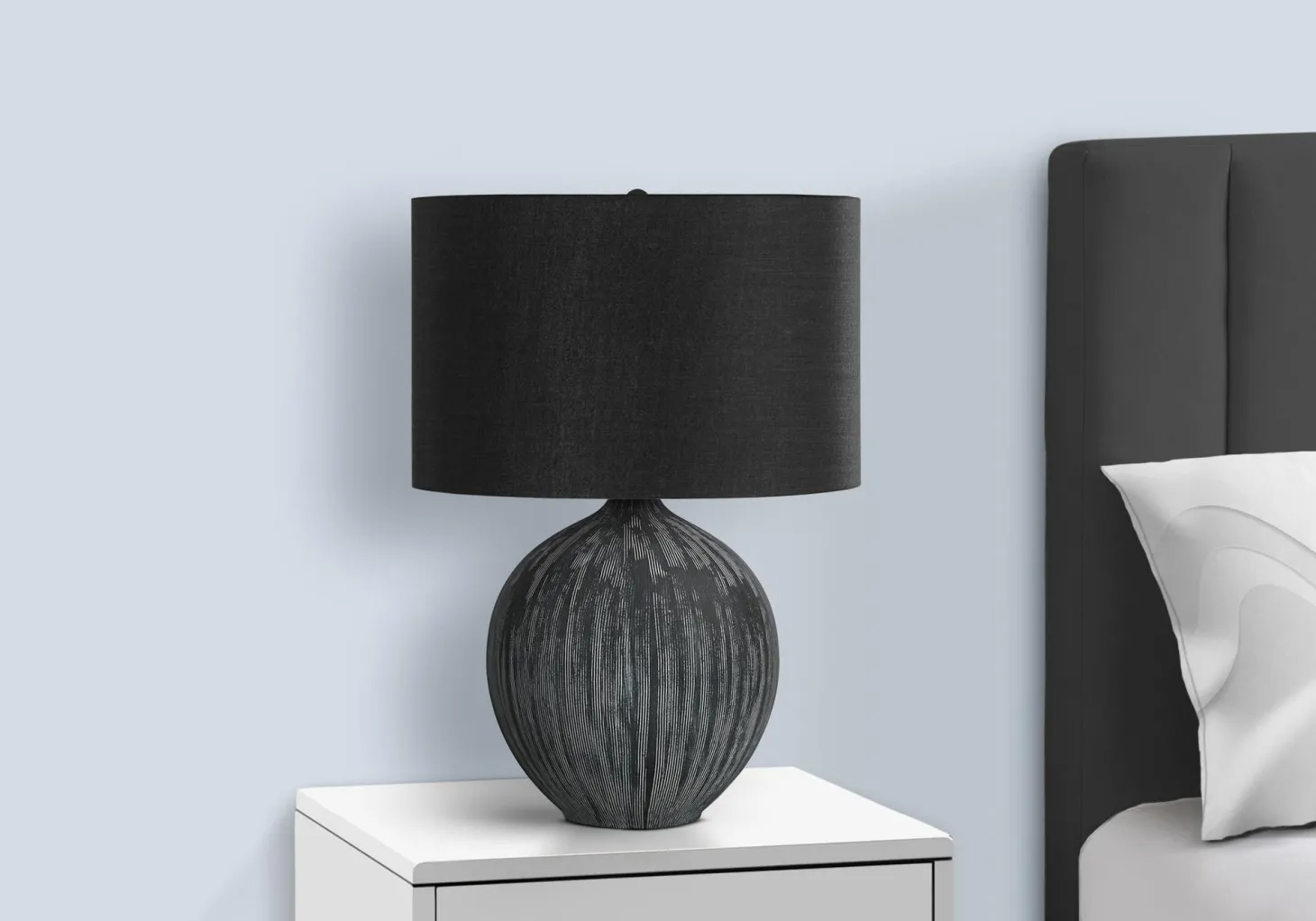 Lampe de table 23"H en céramique