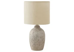 Lampe de table 18"H en céramique