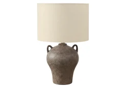 Lampe de table 22"H en céramique