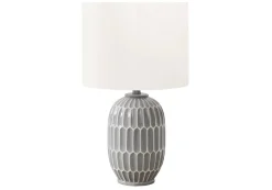Lampe de table 22"H en céramique