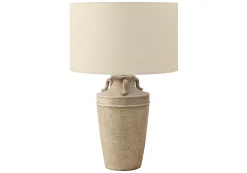 Lampe de table 28"H en céramique