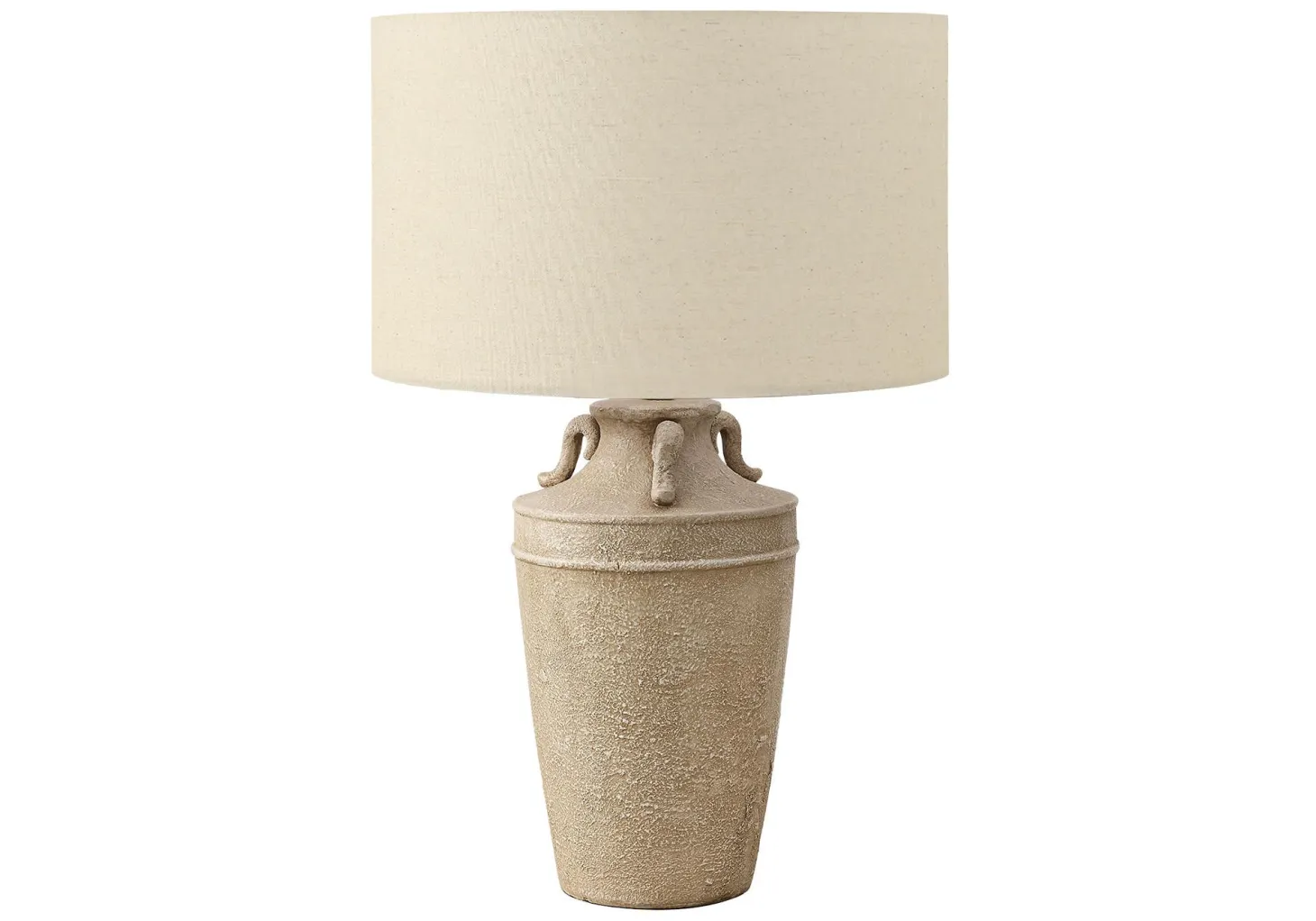 Lampe de table 28"H en céramique
