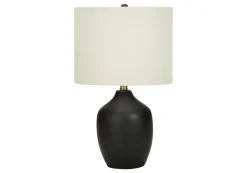 Lampe de table 22"H en céramique