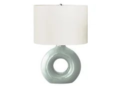 Lampe de table 24"H en céramique