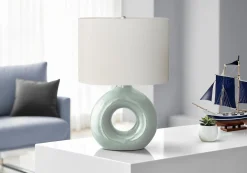 Lampe de table 24"H en céramique