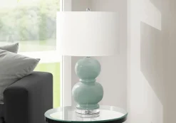 Lampe de table 25"H en céramique