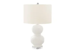 Lampe de table 25"H en céramique