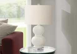 Lampe de table 25"H en céramique