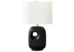 Lampe de table 26"H en céramique