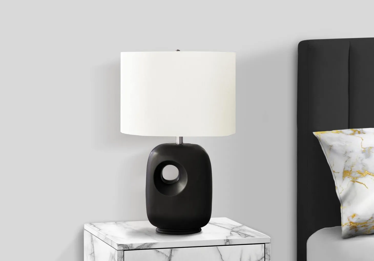 Lampe de table 26"H en céramique