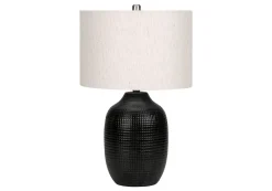 Lampe de table 26"H en céramique