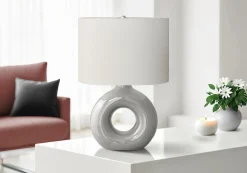 Lampe de table 24"H en céramique