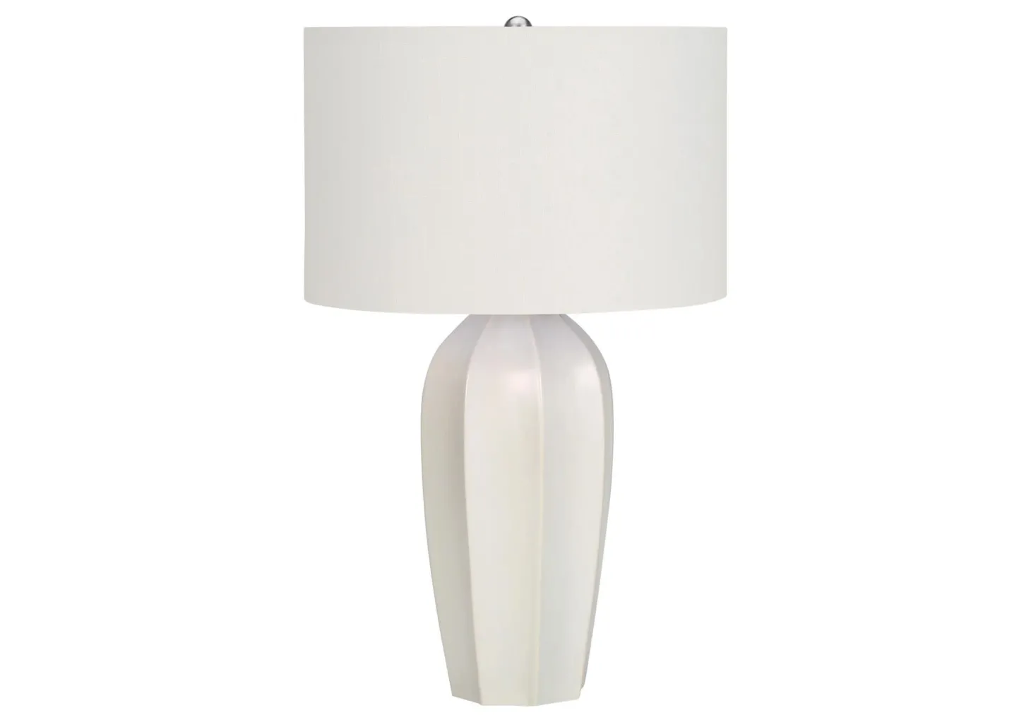 Lampe de table 27"H en céramique