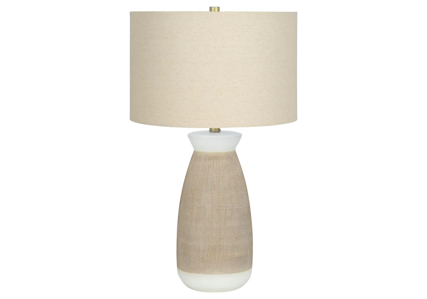Lampe de table 27"H en céramique